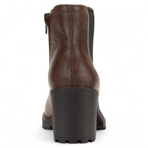 Womens Sun + Stone Faux Suede Cold Weather Heels - Picture 4 of 4